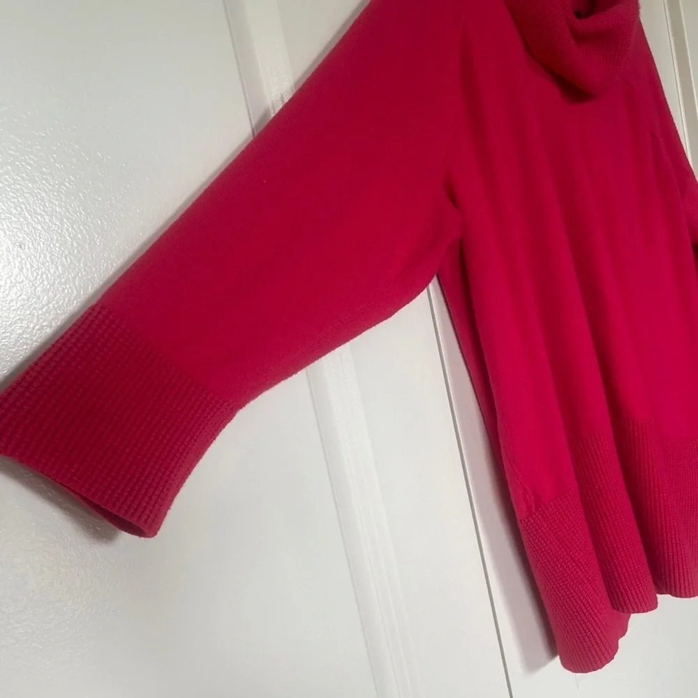 Cyrus Pink Cowl Neck Sweater - Picture 3 of 15